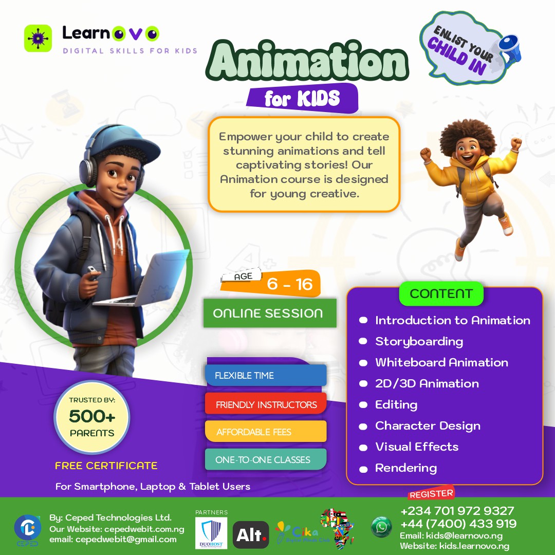 Animation flyer