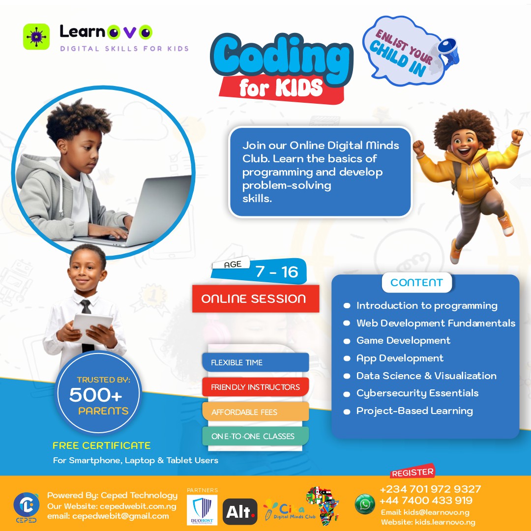 Coding flyer