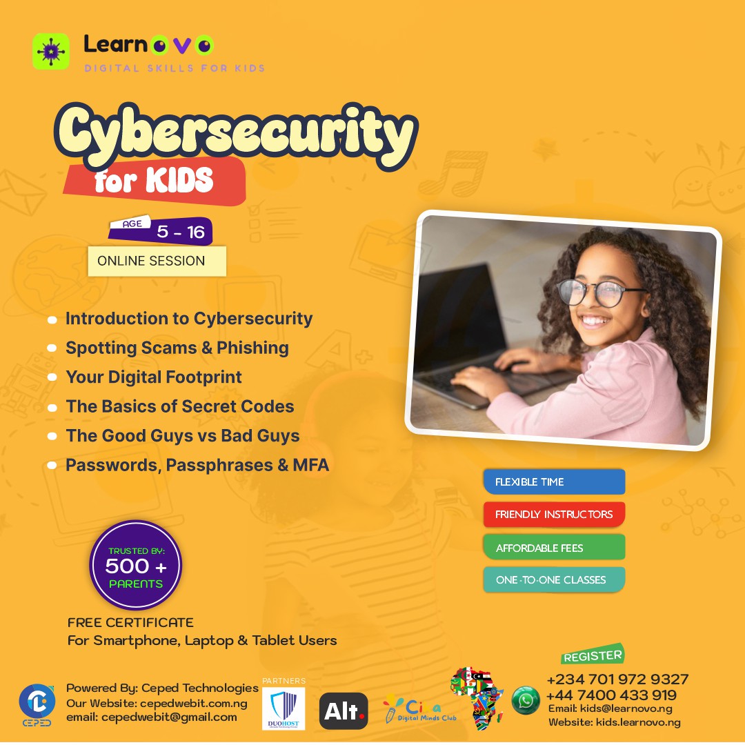 Cybersecurity Basics flyer
