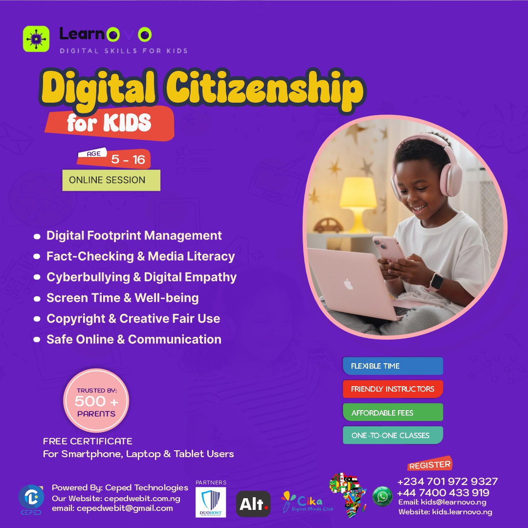 Digital Citizenship flyer