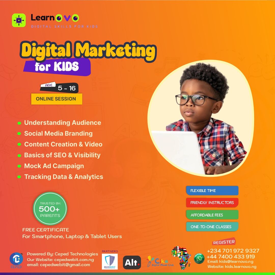 Digital Marketing flyer